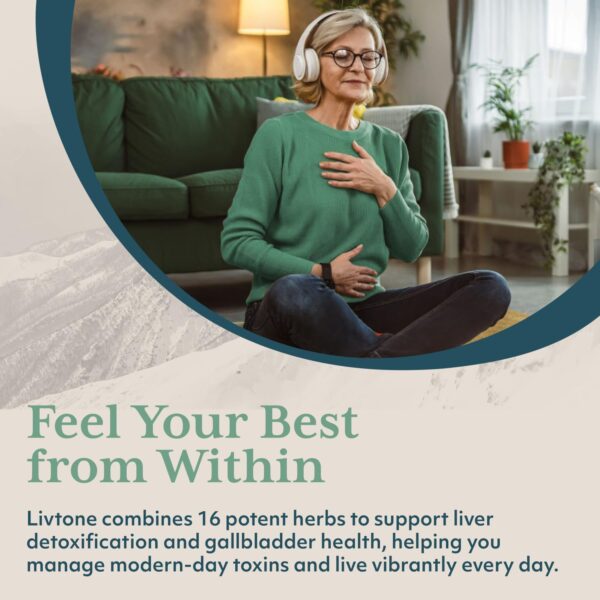 Envase suplemento Ruved LivTone cuidado hepático y vitalidad