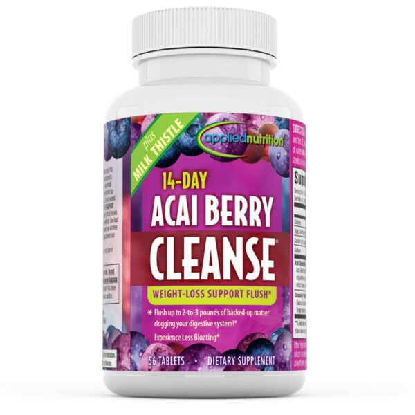 Paquete de tabletas Applied Nutrition de limpieza Acai Berry