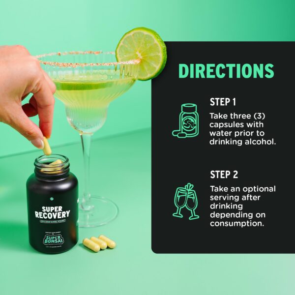 Tintura fácil de usar Super Recovery y Super Liver para hígado