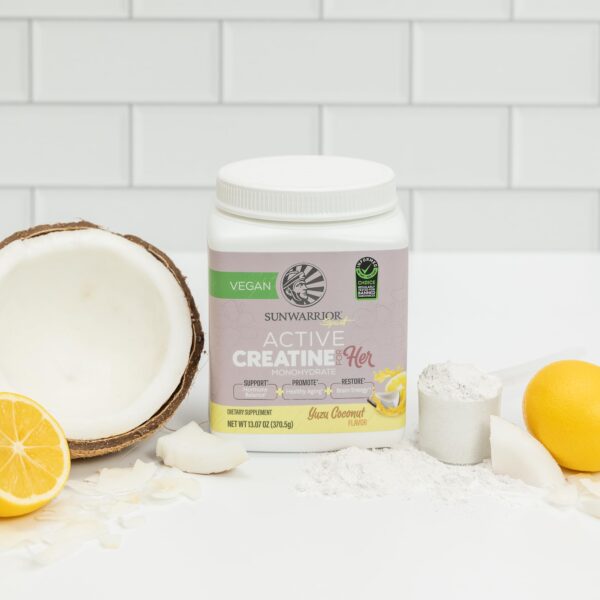 Creatina en polvo para mujeres fórmula keto Sunwarrior