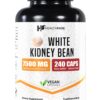 Frasco suplemento Healthfare extracto frijol blanco 7500mg