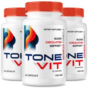 Frente de la botella ToneVit Capsules