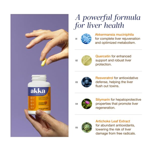 Producto AKKA para vitalidad y apoyo metabólico hepático
