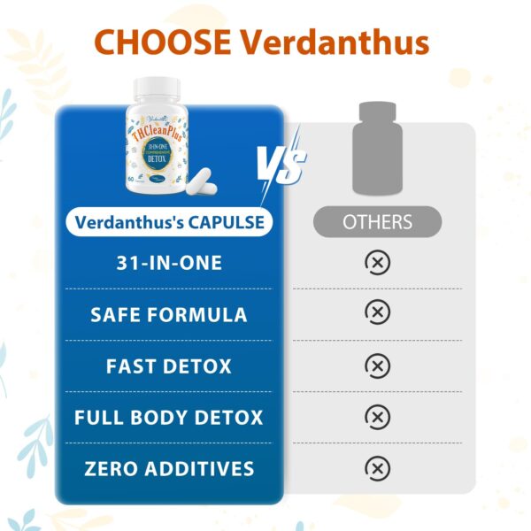 Detox 31 en 1 natural Verdanthus para bienestar y estado de ánimo