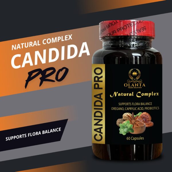 Cápsulas Generic Candida PRO apoyo a la salud digestiva y flora