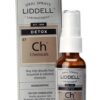 Liddell Spray Homeopático Detox Químico 30 ml frasco