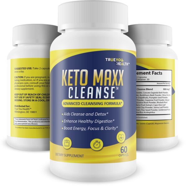 Keto Maxx Cleanse suplemento para mejorar energía