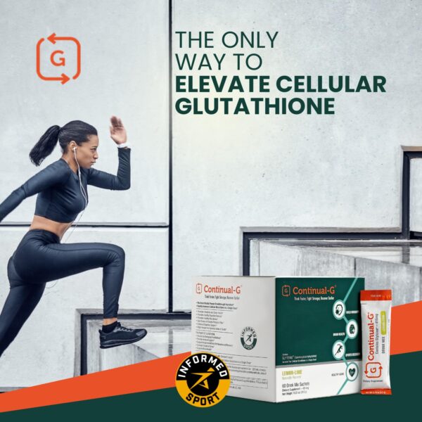 CONTINUAL G Glyteine glutatión suplemento para piel cabello