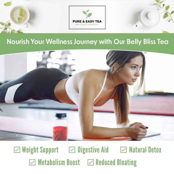 Paquete de bienestar para detox y salud Pure And Easy Tea