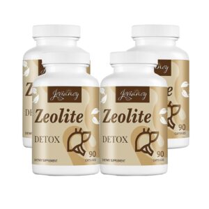 Frasco Jovianoy cápsulas detox zeolita orgánica 360 unidades Frasco Jovianoy cápsulas detox zeolita orgánica 360 unidades