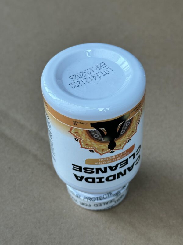 Detalle etiqueta Limpiador Cándida