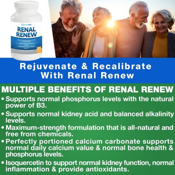 Renal Renew suplemento para desintoxicación y función renal saludable Renal Renew suplemento para desintoxicación y función renal saludable
