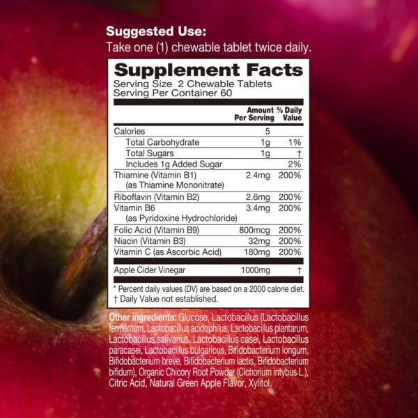 Suplementos Innervisnutrition vinagre sidra manzana alta calidad
