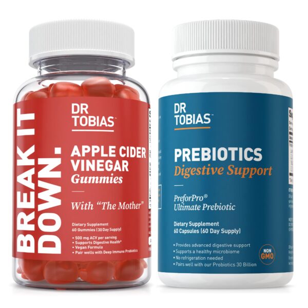 Gominolas vinagre de sidra de manzana Dr. Tobias 60 unidades