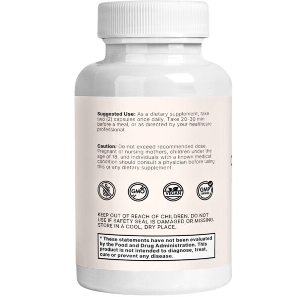 Presentacion de 60 cápsulas