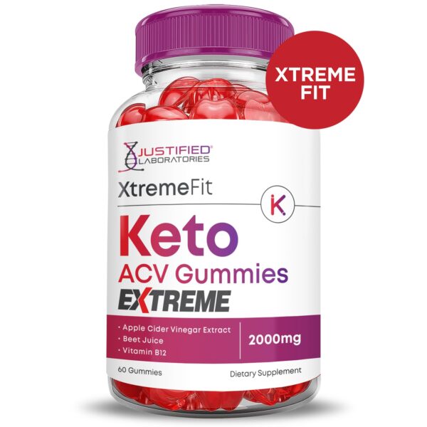 Gomitas saludables Xtreme Fit Keto ACV con jugo de remolacha