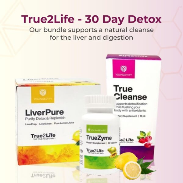 Ingredientes naturales desintoxicación Youngevity 30 días