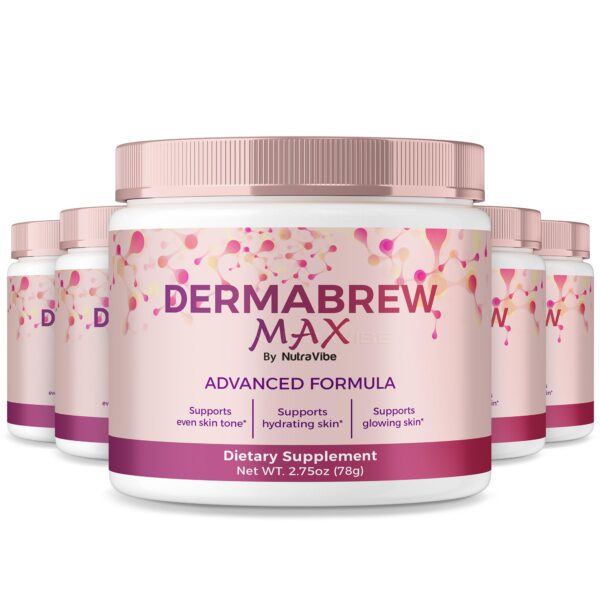 Frente de DermaBrew Max Powder