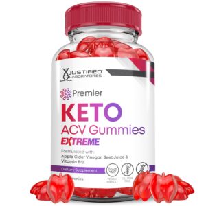 Premier Keto gomitas vinagre sidra manzana con vitamina B12