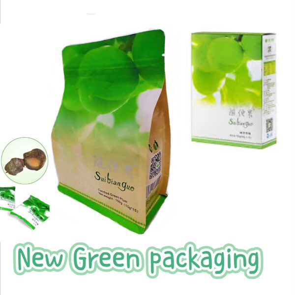 Ciruelas fermentadas japonesas en empaque para 15 días digestiva