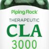 Piping Rock suplemento CLA 3000mg frasco frontal