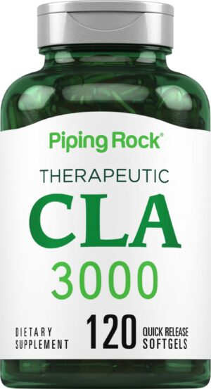 Piping Rock suplemento CLA 3000mg frasco frontal