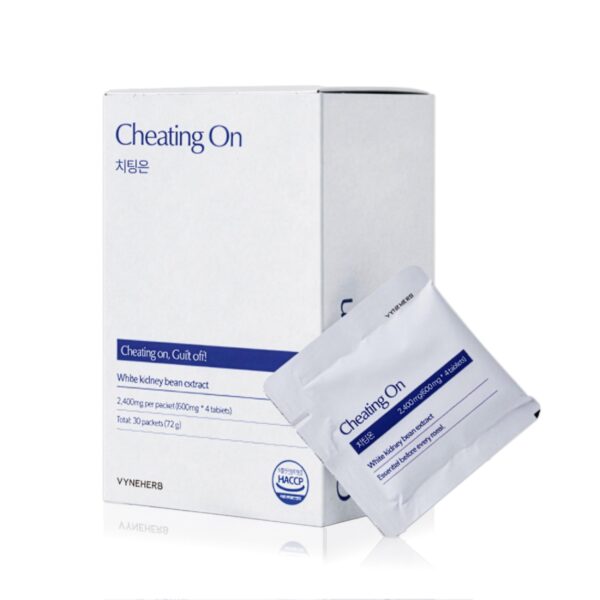 Caja y paquete de VYNEHERB Cheating On