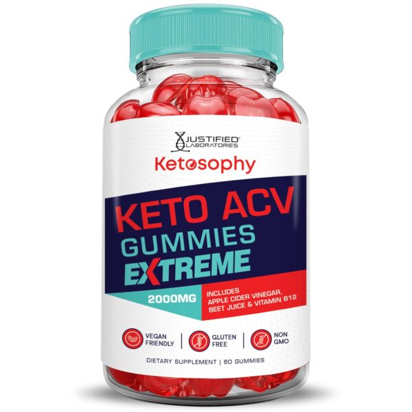 Gominolas keto ACV extreme 2000mg vegan sin gluten pack de 2 Gominolas keto ACV extreme 2000mg vegan sin gluten pack de 2