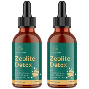 Frascos de gotas líquidas Glorithiventa zeolite detox para adultos