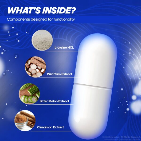 Cápsulas dentro del frasco Nerve Flow NutraVibe suplemento