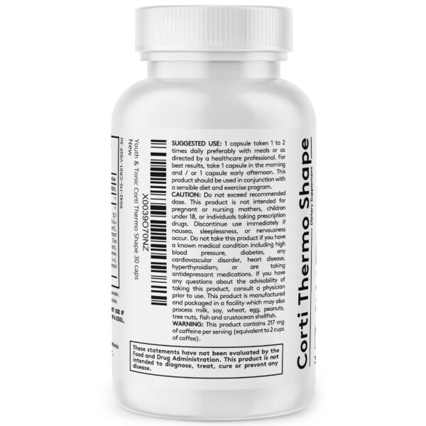 Suplemento de desintoxicación y control de peso Youth & Tonic