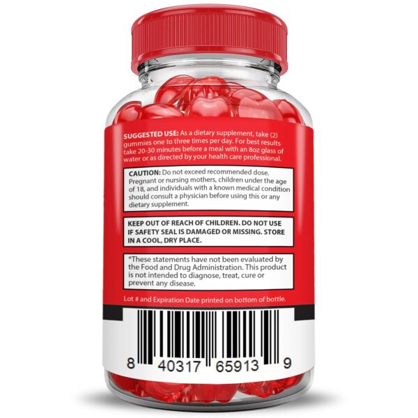 Keto Crave ACV extremo gomitas con ingredientes de calidad