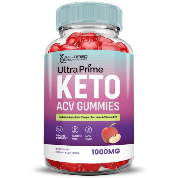 Suplemento vegan Ultra Prime Keto gomitas sin gluten