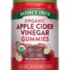 Gomitas vinagre sidra manzana orgánicas Nature's Truth 60 unidades
