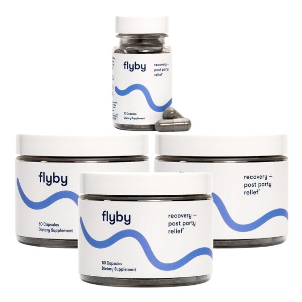 Suplemento Flyby Recovery con cardo mariano y vitamina C