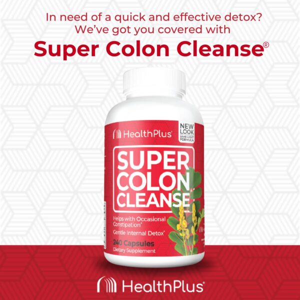 Salud digestiva con super detox colon 240 cápsulas