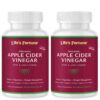 Frasco de cápsulas orgánicas vinagre de sidra de manzana Life's Fortune Frasco de cápsulas orgánicas vinagre de sidra de manzana Life's Fortune