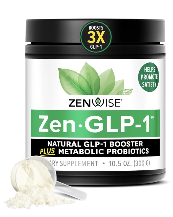 Frente del envase ZenGLP-1 Zenwise Health