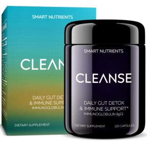 CLEANSE calostro sin lácteos cápsulas IgG alto en proteínas