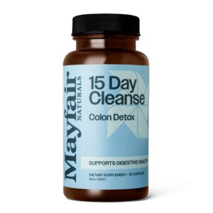 Mayfair Naturals Limpieza de Colon de 15 Días 30 cápsulas