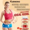 Suplemento Keto ACV Gummies con vinagre de sidra y vitaminas B