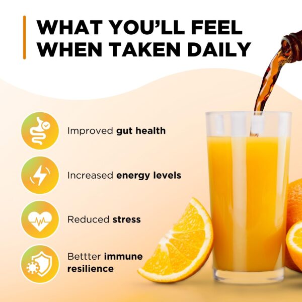 Suplemento para bienestar Serene Herbs amargos líquidos naranja