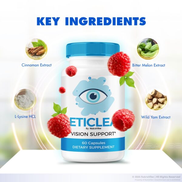 Detalle de cápsulas Reticlear