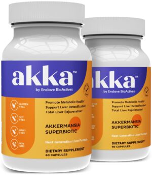 Suplemento AKKA para limpieza y reparación del hígado 120 cápsulas