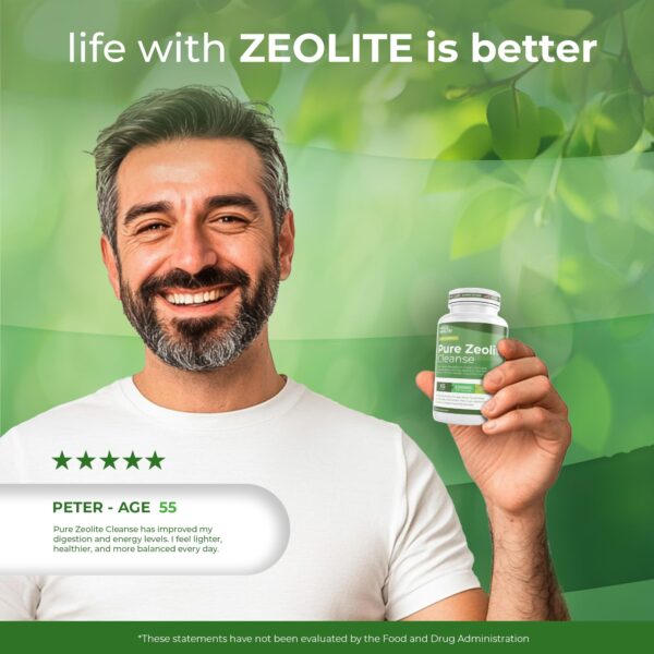 Suplemento 90 cápsulas limpieza zeolita y minerales