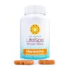 LifeSpa cápsulas herbales Manjistha 90 cápsulas 400mg rojo