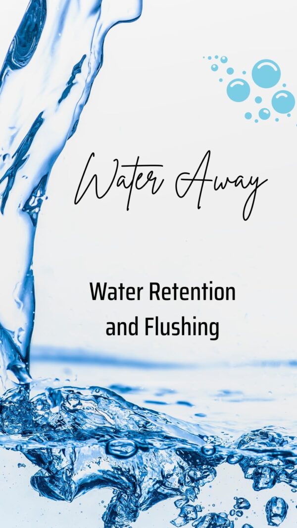 Suplemento natural Water Away para reducir peso por agua y mejorar energía