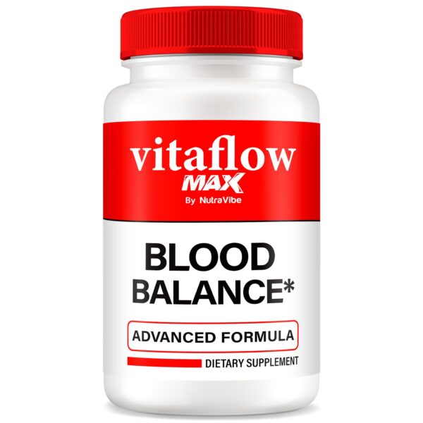 Vitaflow Max suplemento apoyo presión arterial 60 cápsulas