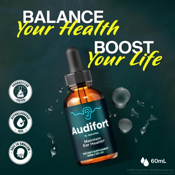 Apoyo auditivo diario con NutraVibe Audifort