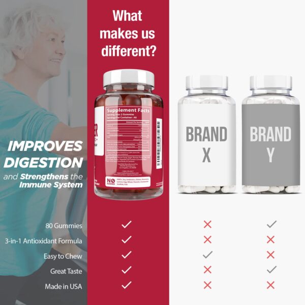 Gomitas DACHA vinagre de manzana veganas con vitaminas B